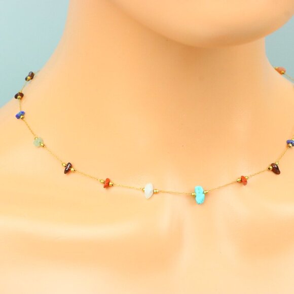 Delicate & Contemporary Necklace Chain, A Lovely Choice for Women, EVCH1111 - Picture 2 of 15